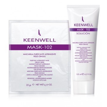 Keenwell Mask 102 Astringent Purifying Face Mask for Greasy Skin